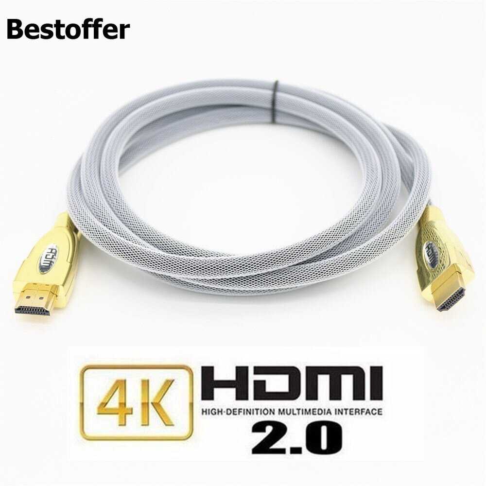 Ʈ HD HDMI ̺ V2.0  + ̴ HDTV 2160p 4K * 2K 3D HDR PS4